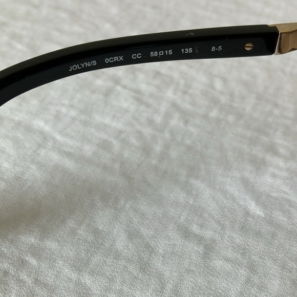 Kate Spade: Joslyns Brown tortoise with gold tone- brown gradient lenses- flaw - Picture 3 of 16